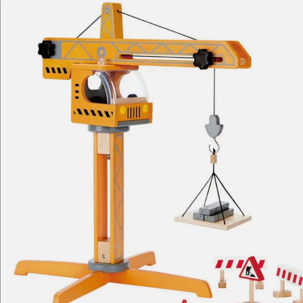 Hape Wood working crane